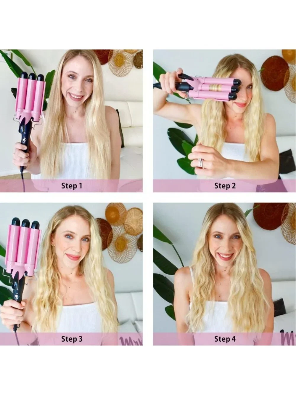 3 Barrel Curling Iron - 1